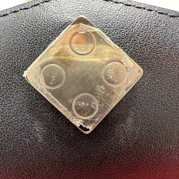 Les Petits Joueurs Corallo Micro Pixie Mini Handbag Red Coral 3 Pockets Italy - Picture 12 of 16